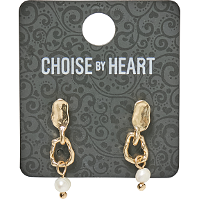 CBYH dame øreringe  - guldfarvet