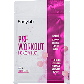 Pre Workout-pulver Bubblegum Blast