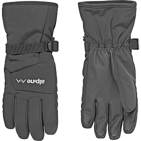 Alpine unisex handske str. S - sort