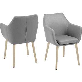 Nora spisebordsstol - grå