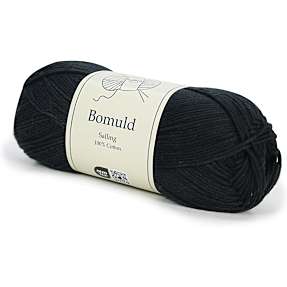 Salling bomuldsgarn - sort 217