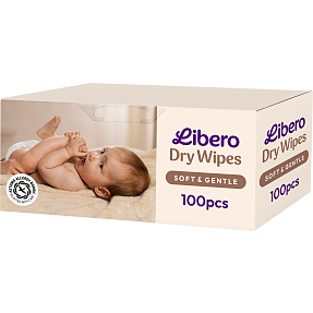 Tørre vaskeservietter