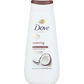 Shower gel m. kokos olie og mandel