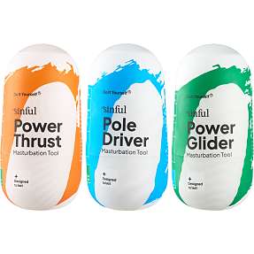 Sinful Masturbation Toolbox 3-pak