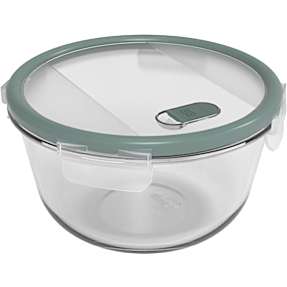 Rotho Nala madopbevaring rund - glas (2L)