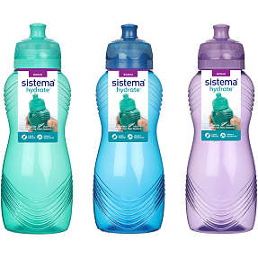 Sistema Hydrate Wave drikkedunk (600ml) - flere varianter - assorteret