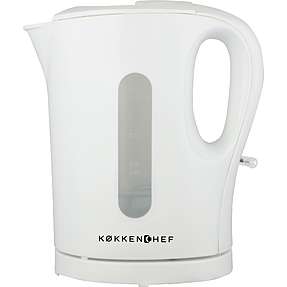 Køkkenchef elkedel 1 liter - hvid