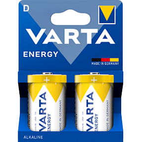 Varta Longlife D batterier 2-pak