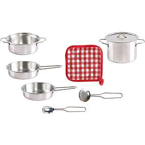 Spire Legegrydesæt stål - 8 dele