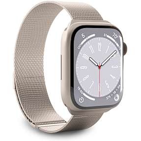 PURO urrem til Apple Watch 42/44/SE/45/46/49 mm – champagne