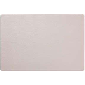 Dækkeserviet i læderlook - rosa