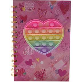 Danpen A5 notesbog - hjerte