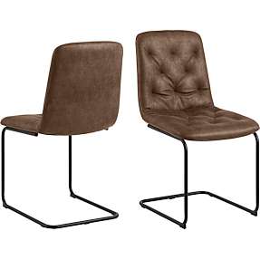 Kira spisebordsstol - brun