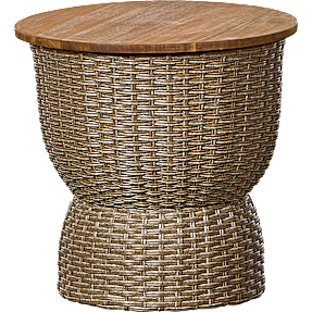 Bakkedal sidebord - taupe