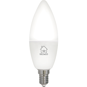 Deltaco Smart Kerte LED-pære E14 - hvid