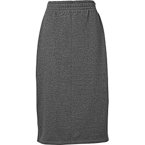 VRS dame sweat nederdel str. S - grå