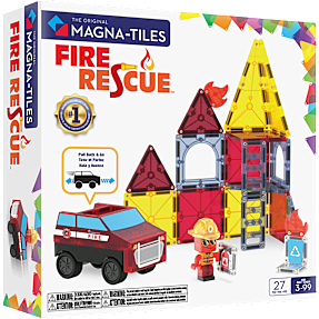 Magna-Tiles magnetisk byggesæt - 27 dele 