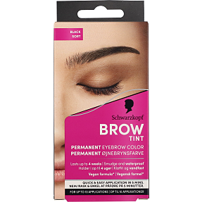 Øjenbrynfarve - sort