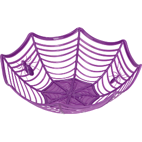 Halloween edderkoppespindskurv - flere varianter - assorteret