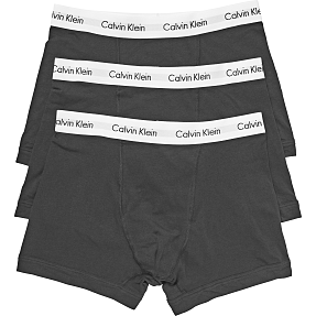 Calvin Klein herre 3-pak tights str. S - sort