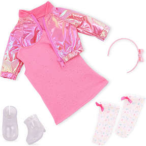 Our Generation pink jakke og kjole