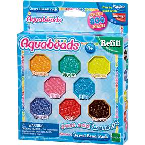 Aquabeads Pakke med juvelperler refill