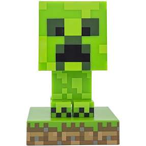 Minecraft Creeper lampe - grøn