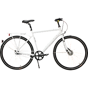 SCO Premium Comfort herrecykel 28" - hvid