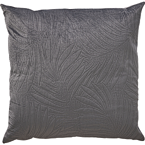 Salling pyntepude - velour grå