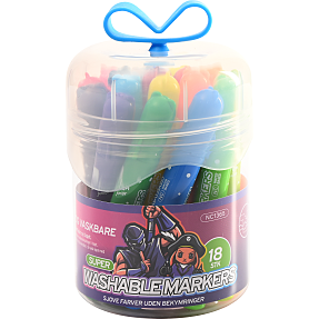 Danpen vandfarver 18 farvebrikker