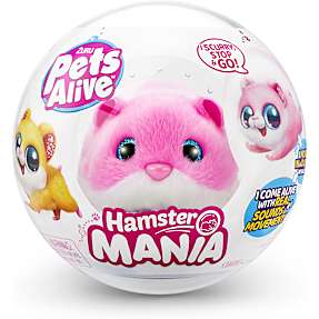 Pets Alive Hamstermania hamsterkæledyr - assorteret