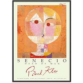 Senecio, Paul Klee - 50x70 cm