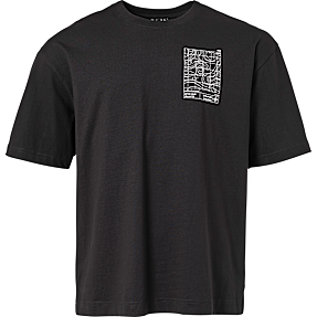 VRS herre oversized T-shirt str. M - sort