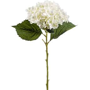 Kunstig blomst - Hydrangea Annabelle hvid