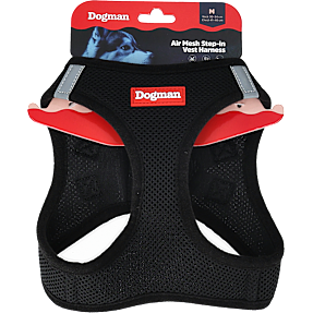 Dogman air mesh hundevest - str. M
