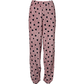 VRS dame fleecebukser str. XS - lyserød