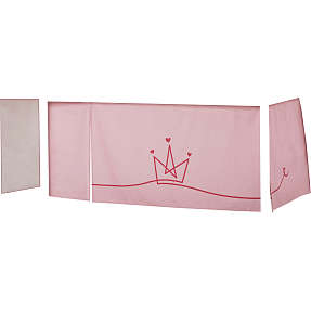 Hoppekids Princess forhæng til halvhøj- og køjeseng 90x200 cm
