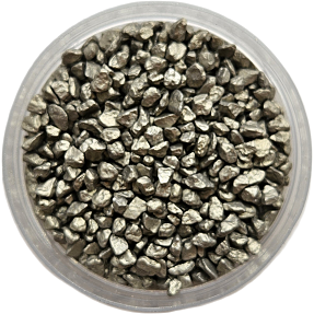 Dekorationssten 2-3 mm - guldfarvet