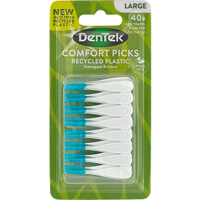 Tandstikker m. gummibørste str. L