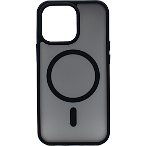 iPhone 14 Pro MagSafe cover silikone - sort