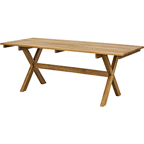 Marbella havebord 200x90 cm - teak