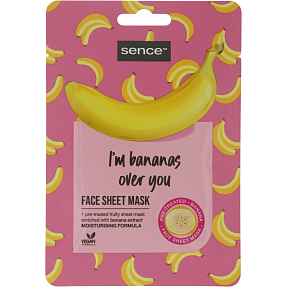 Ansigtsmaske m. banan