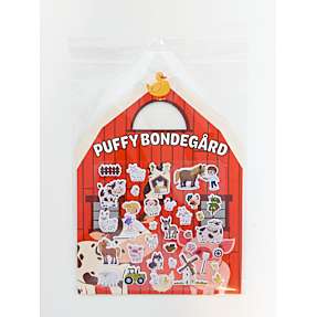 Puffy Stickers landskab - bondegård