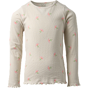 VRS børne bluse str. 146/152 - beige