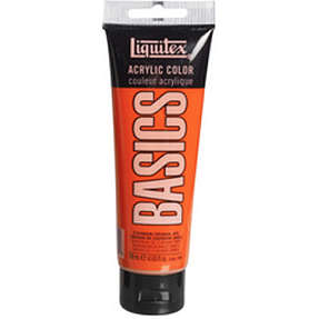 Liquitex basics 118 ml - cadmium orange hue 720