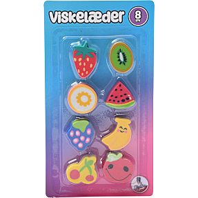Danpen junior viskelæder 8 stk.