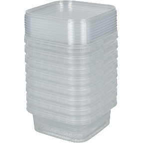 Condibøtter m. låg 8-pak (185ml)