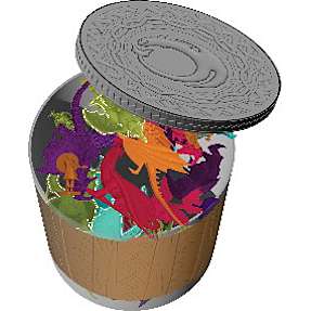 Dragons dragefigur box