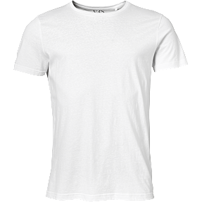 VRS herre T-shirt str. M - hvid