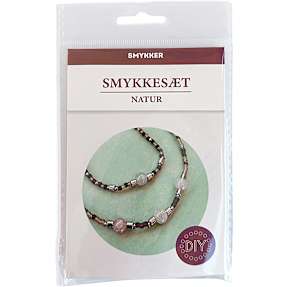DIY smykkesæt - natur